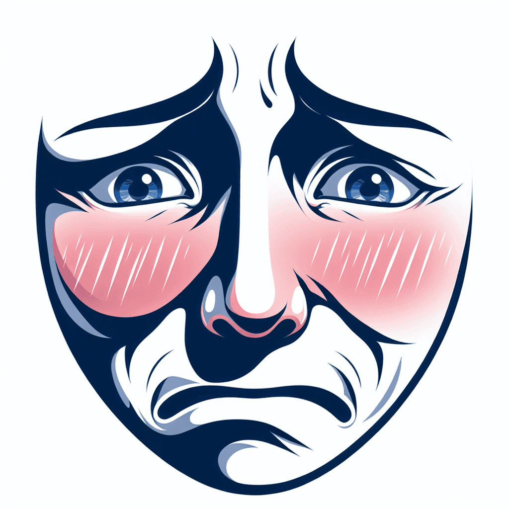 Caure la cara de vergonya